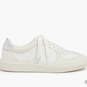 J. Crew White City Tour Sneakers Size 8 M